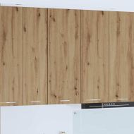 Висящ шкаф с врата Riga Дъб 40 x 31 x 100 см Инженерно дърво