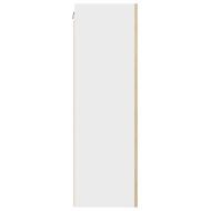 Висящ шкаф Riga Занаятчийски дъб и бяло 50 x 31 x 100 см