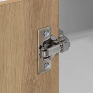 Висящ шкаф с врата Занаятчийски дъб и бяло 57 x 57 x 100 см