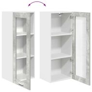 Висящ шкаф Riga Циментено сиво 40 x 31 x 100 см Инженерно дърво