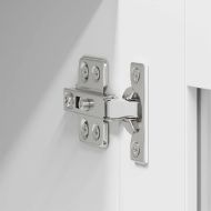 Висящ шкаф със съхранение Бяло 60 x 31 x 100 см Инженерно дърво