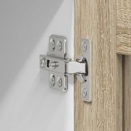 Висящ шкаф с врата Сонома дъб 60 x 31 x 100 см Инженерно дърво