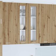 Висящ шкаф с врата Riga Дъб 60 x 31 x 100 см Инженерно дърво