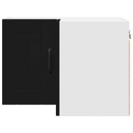 Кухненски шкаф Черно 57 x 57 x 40 см Инженерно дърво