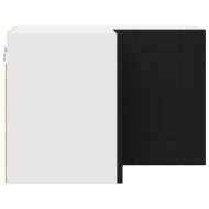 Кухненски шкаф Черно 57 x 57 x 40 см Инженерно дърво