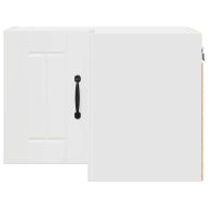 Кухненски шкаф Лъскаво бяло 57 x 57 x 40 см Инженерно дърво