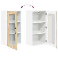 Кухненски шкаф 2 pcs Сонома дъб 40 x 31 x 80 см Инженерно дърво