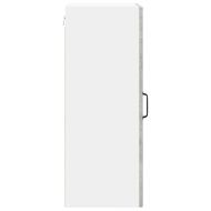 Кухненски шкаф 2 pcs Циментено сиво 40 x 31 x 80 см