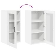 Кухненски шкаф Лъскаво бяло 40 x 31 x 80 см Инженерно дърво