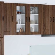 Кухненски шкаф Кафяв дъб 40 x 31 x 80 см Инженерно дърво