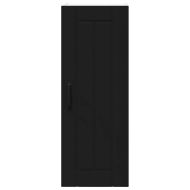 Кухненски шкаф Черно 30 x 31 x 80 см Инженерно дърво