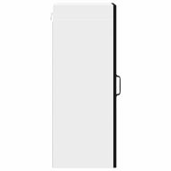 Кухненски шкаф Черно 30 x 31 x 80 см Инженерно дърво