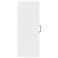 Кухненски шкаф Лъскаво бяло 40 x 31 x 80 см Инженерно дърво