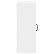 Кухненски шкаф Лъскаво бяло 50 x 31 x 80 см Инженерно дърво