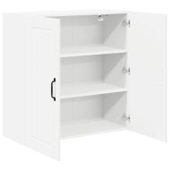 Кухненски шкаф Бяло 80 x 31 x 80 см Инженерно дърво