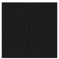 Кухненски шкаф Черно 80 x 31 x 80 см Инженерно дърво