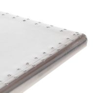 Бюро Aviator, сребристо, 112x50x76 см, метал