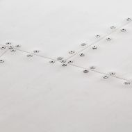 Бюро Aviator, сребристо, 112x50x76 см, метал