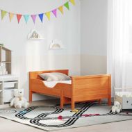 Рамка за легло Восъчнокафяв 80 x 200 cm Борово дърво масив