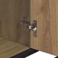 Комплект мебели за баня с чекмедже 4 pcs Дъб Инженерно дърво