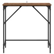 Конзолна маса Старо дърво 75 x 32 x 75 см Инженерно дърво