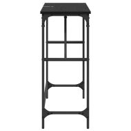 Конзолна маса Черния дъб 75 x 32 x 75 см Инженерно дърво