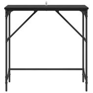 Конзолна маса Черния дъб 75 x 32 x 75 см Инженерно дърво