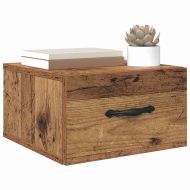 Нощен шкаф 2 pcs Старо дърво 35 x 35 x 20 см Инженерно дърво