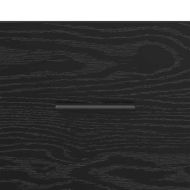 Нощен шкаф с чекмедже Черен дъб 35 x 35 x 20 см Инженерно дърво