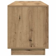 ТВ шкаф с LED светлини Artisan дъб 160,5x41x50 см