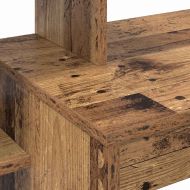 Бюро с рафт Старо дърво 100 x 40 x 90 cm Инженерно дърво