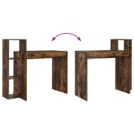 Бюро с рафт Димян дъб 100 x 40 x 90 cm Инженерно дърво