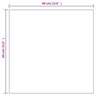 Стенни огледала, 2 бр, 60x60 см, квадратни, стъкло