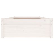 Рамка за легло с чекмеджета бяло 75x190 см Small Single