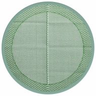Килим за открито, ARAKIL зелено, Ø200 см, PP