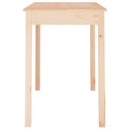 Трапезна маса, 110x55x75 см, борово дърво масив