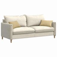 Диван възглавници 2 pcs Сивозелен 50 x 30 cm Кордюрова тъкан