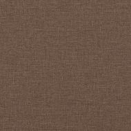 Диван възглавници 2 pcs Кафяво 80 x 40 cm текстил