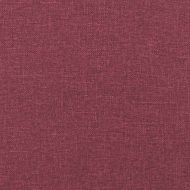 Диван възглавници 2 pcs Виненочервен 70 x 50 cm текстил