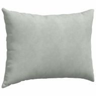 Диван възглавници 2 pcs Светлосиво 70 x 50 cm Кордюрова тъкан