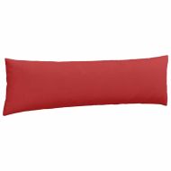 Диван възглавници 2 pcs Червено 145 x 40 см текстил
