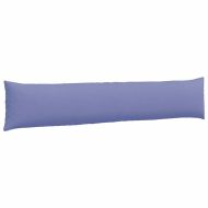 Диван възглавници 2 pcs Синьо 200 x 40 см текстил