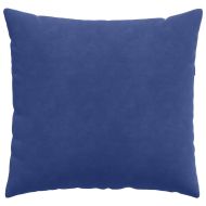 Диван възглавници 2 pcs Полицейско синьо 50 x 50 cm