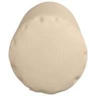 Възглавници валяци 2 pcs Крем Ø 25 x 70 см текстил