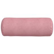 Възглавници валяци 2 pcs Розово Ø 25 x 70 см Кордюрова тъкан