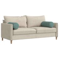 Възглавници валяци 2 pcs Морско зелено Ø 25 x 70 см