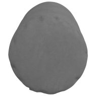 Възглавници валяци 2 pcs Тъмен сив Ø 25 x 70 см