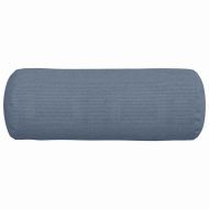 Възглавници валяци 2 pcs Синьо Ø 25 x 70 см Кордюрова тъкан