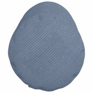 Възглавници валяци 2 pcs Синьо Ø 25 x 70 см Кордюрова тъкан