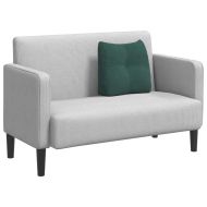 Възглавница за гръб Тъмен зелен 45 x 24 x 50 см Кадифе